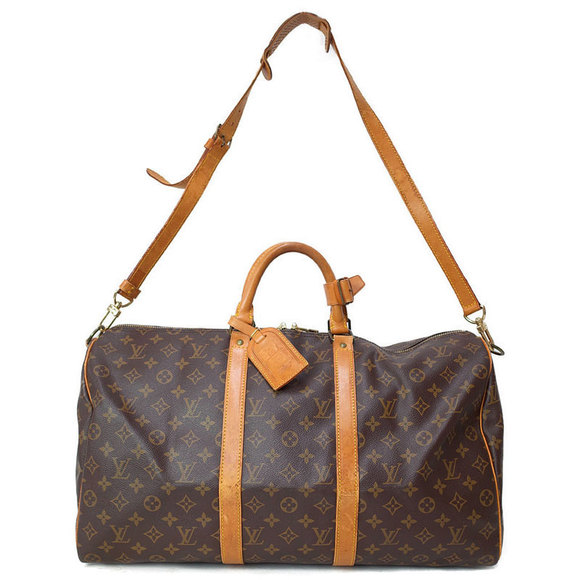 Louis Vuitton Monogram Travel Bandouliere Keepall Bag Boston - Picture 1 of 8